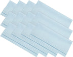 PATIKIL Eyeglass Microfiber Cleaning Cloth 6"x6", 12 Pack Glasses Cleaning Cloth Soft Suede Wipe Screen Cloth for Camera Lens Eyeglasses Screens in Individual Vinyl Pouch, Blue