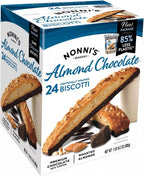 Nonni's Almond Chocolate Biscotti, 1.3 Ounce (Pack of 24)