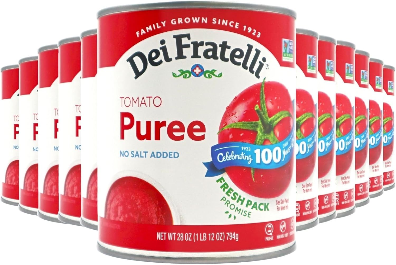 Dei Fratelli - Tomato Puree - 28oz - 12 pack
