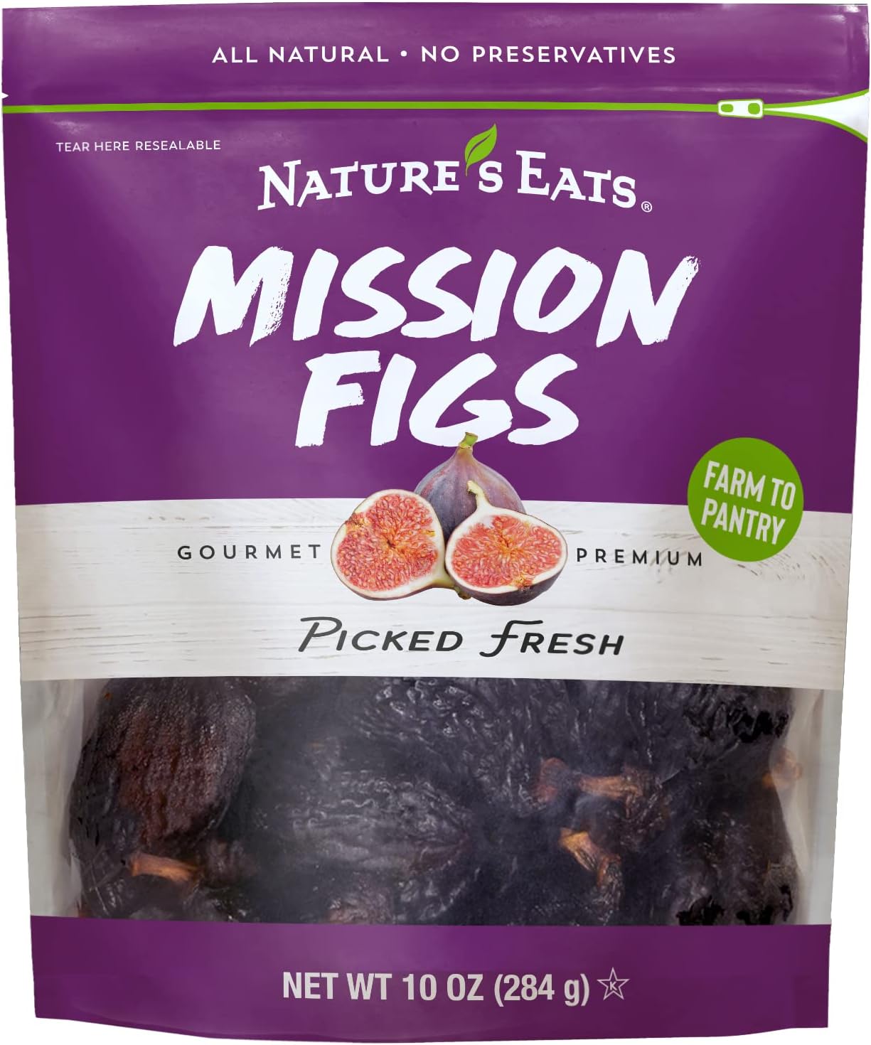 Nature's Eats Mission Figs, 10 Oz
