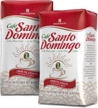 Café Santo Domingo, 8 oz Bag, Ground Coffee, Medium Roast - Product from the Dominican Republic (Pack of 2)