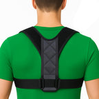 Posture Corrector for Men and Women - Invisible & Mesh Breathable Upper Back Brace - Adjustable Back Straightener - Relieve Shoulder, Neck & Back Pain, L(38-48inch)