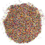 Easter Rainbow Nonpareils Sprinkles - 2.7 Pounds - Big Bulk - Bulk Ice Cream Sprinkles - Rainbow Toppings for Cake Decorating, Cookies, Cupcakes