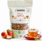 Blentolia Apple Tea | 100% Natural Dried Apple Pieces | Caffeine-Free Herbal Fruit Tea | Refreshing & Flavorful Hot or Iced Tea – 7.05oz (200g) Resealable Pouch