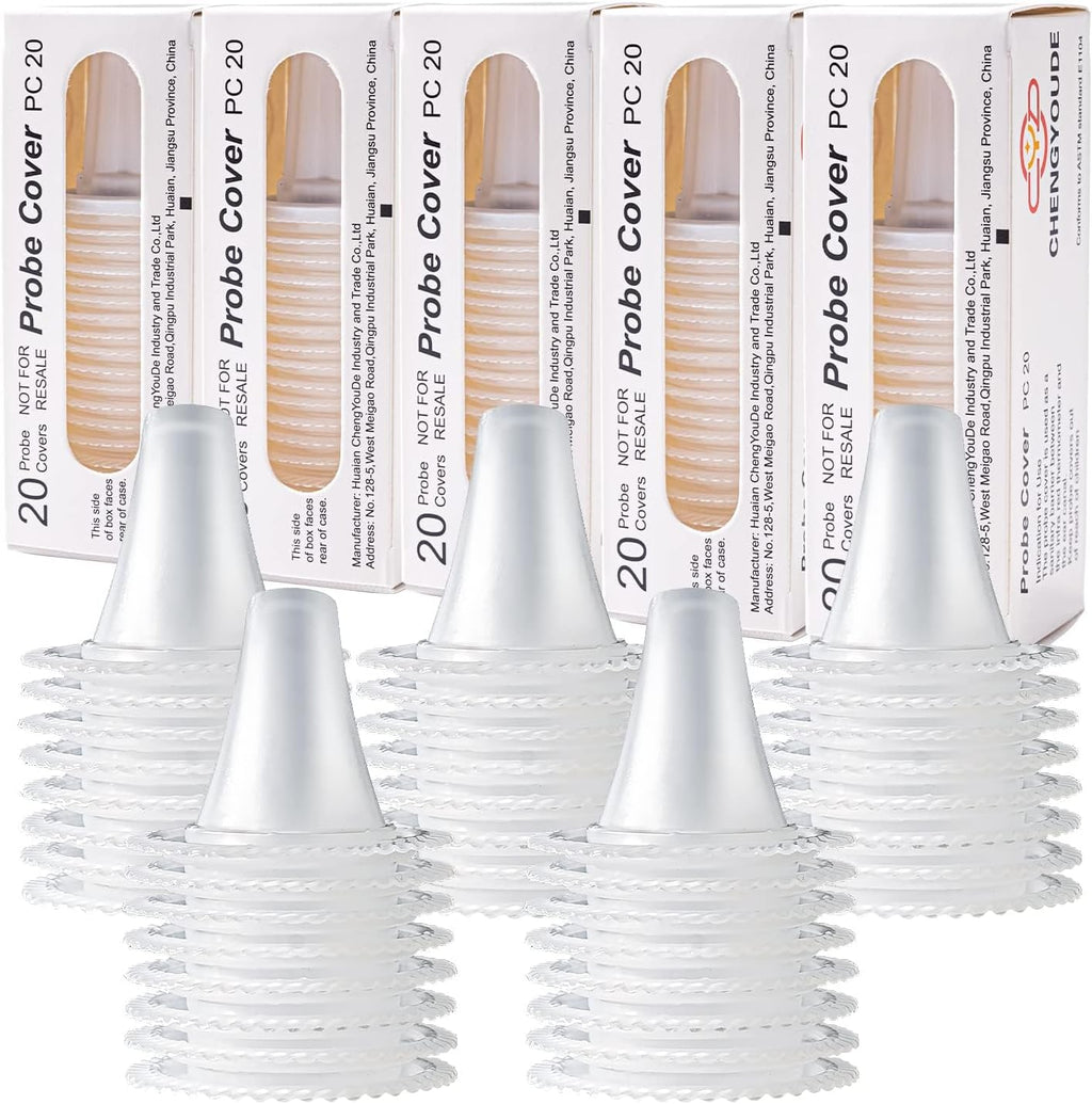 400X Ear Thermometer Probe Covers, Lens Filters, Refill Covers for All Braun themometer Models BPA Free Digital Disposable Covers