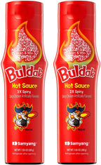 Samyang Buldak Hot Sauce - 2X Spicy, Korean Spicy Hot Chicken 2X Flavor Sauce [5.57 fl oz (200g) x 2 pack]
