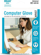 Brownmed IMAK RSI Computer Glove - Wrist Brace for Carpal Tunnel Relief - Compression Glove for Wrist & Hand Support