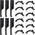 6Pairs Nose Lifter, Nose Shaper, Noses Up Lifting Shaping Clip, Noses Job Insert for Rhinoplasty Shaping, No Pain Invisible Shaper Tool Straightening Beauty Kit Women Men (Black)
