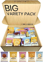 Border Biscuits Variety Pack Gift Set, Luxury Individually Wrapped Biscuits Hamper in StormBrew Gift Box (3 Packs of Five Different Blends, Each Pack 2 Biscuits, Total 30 Single Biscuits)