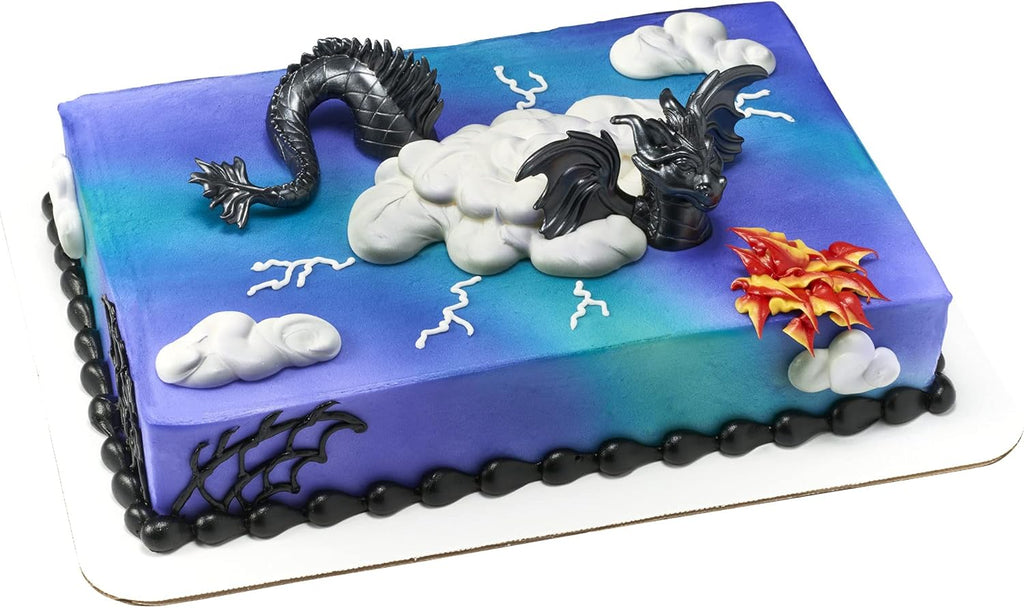 Decopac Dragon Creations Cake Decorations - Cake Topper, Gray
