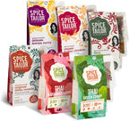 - Asian & Indian Curry Sauce Variety Pack Including Thai Green & Massaman Curries Tikka Masala Korma & Butter Chicken Meal Kits Vegetarian - Fans Favourite Bundle