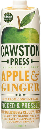Cawston Press Apple & Ginger 1L (Pack of 2)