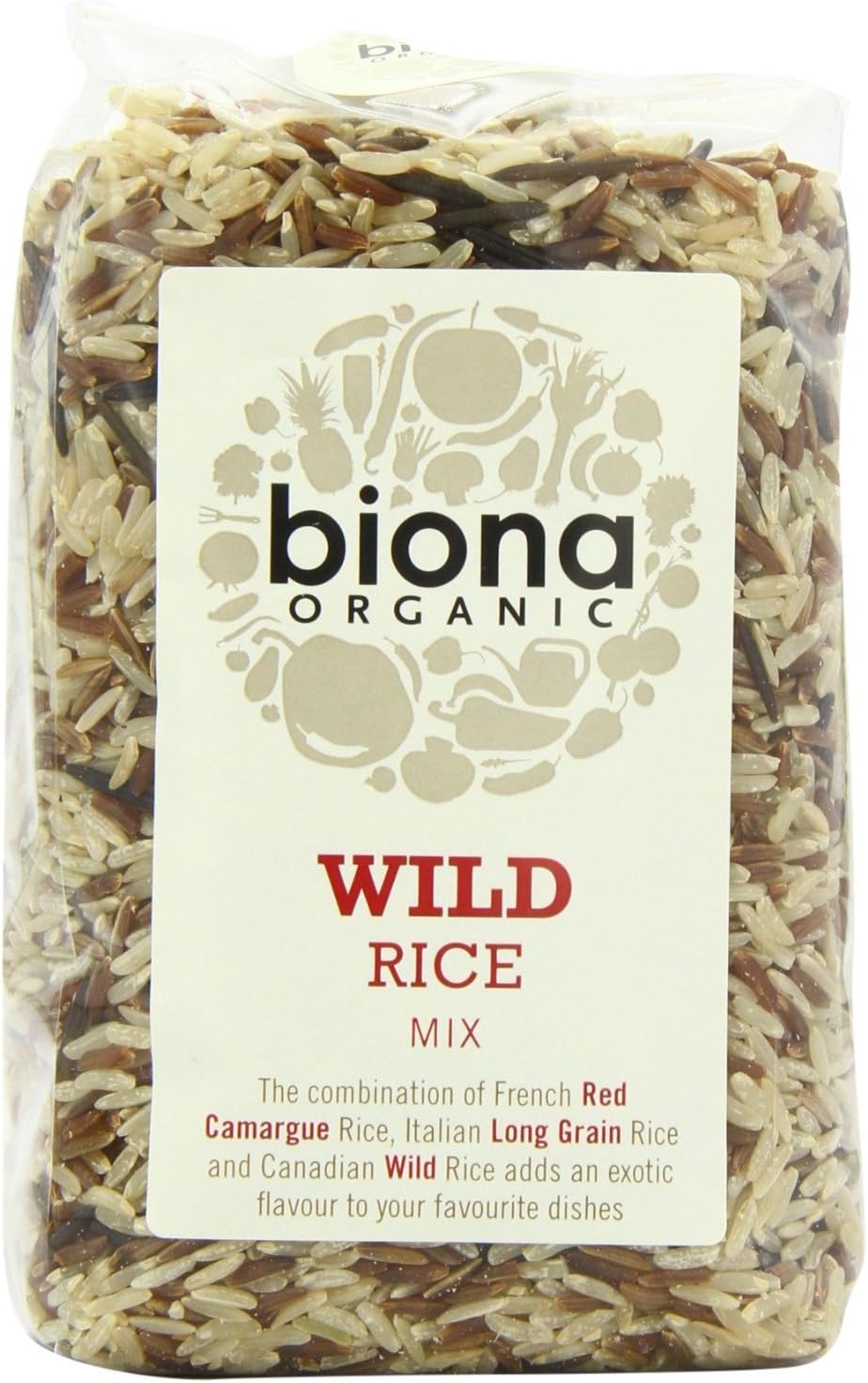 Biona Organic Wild Rice Mix 500 g (Pack of 3)