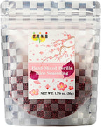 Japanese Rice Seasoning with Shiso and Umeboshi Plum Extract, Handmade, Additive Free