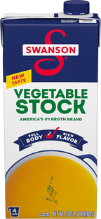 SWANSON S Vegetable Stock, 32 oz Carton