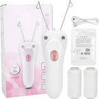 Cotton Thread Epilator USB Charging Electric Cotton Thread Epilator Facial Body Hair Removal Machine Device (2)