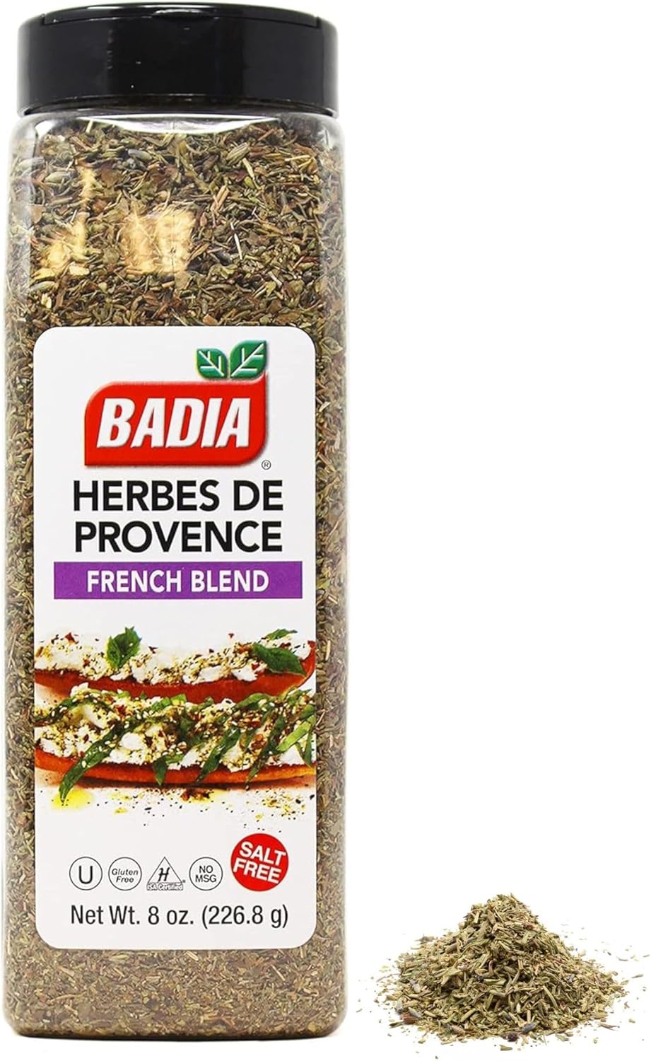Badia Herbs De Provence Seasoning, French Blend, 8 oz – Traditional French Flavor for Elegant & Everyday Cooking