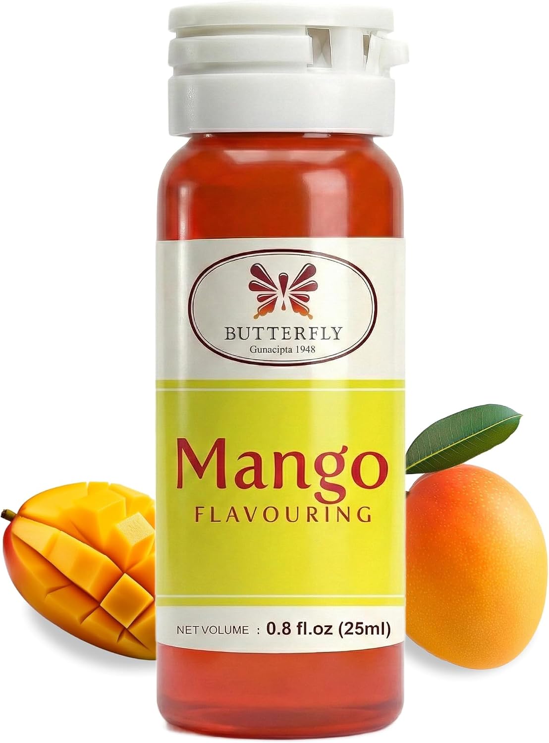 Butterfly Flavoring Extract Paste, 25 ml (Mango, Pack of 1)