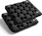 Inflatable Seat Cushion, Lightweight Camping Air Sitting Pad with Repair Cloths, Waterproof Air Cushion, Portable Air Seat Cushion for Climbing Hiking Office Airplane Car Stadium Seat