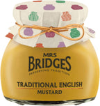 Mrs Bridges Traditional English Mustard, Made in Scotland, 7oz Jar (Pack of 3)