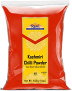 Rani Kashmiri Chilli Powder (Deggi Mirch, Low Heat) Ground Indian Spice 14oz (400g) ~ All Natural, Salt-Free | Vegan | No Colors | Gluten Friendly | NON-GMO | Kosher | Indian Origin