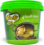 Chefy Mix Chicken Flavor Flavored Bouillon Halal Egypt Enhance The Flavor Of Your Favorite Recipes With Stock Powder Made With Real (One Jar = 5.29 oz / 150g) مرقة دجاج شيفى حلال