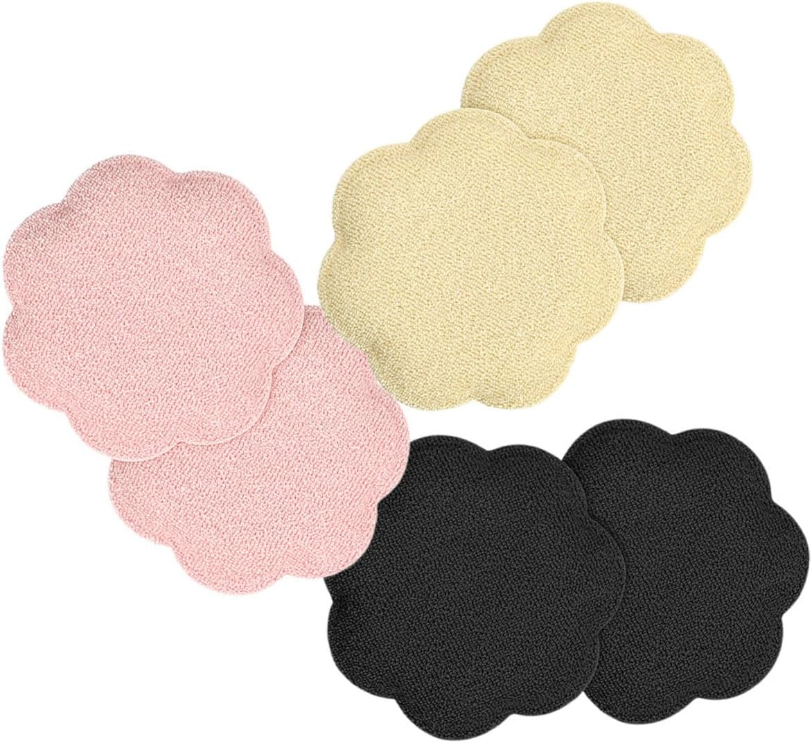 Didiseaon 3 Pairs Forefoot Pads for High Heels, Anti-Slip Reusable Heel Cushions with Forefoot Support Cushion, Thick Ball-of-Foot Inserts for Women’s Shoes, Relief for Long Standing