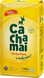 Cachamai Yerba Mate Y Nada Más – Pure Yerba Mate, No Added Herbs – 500g (17.6 oz) Loose Leaf