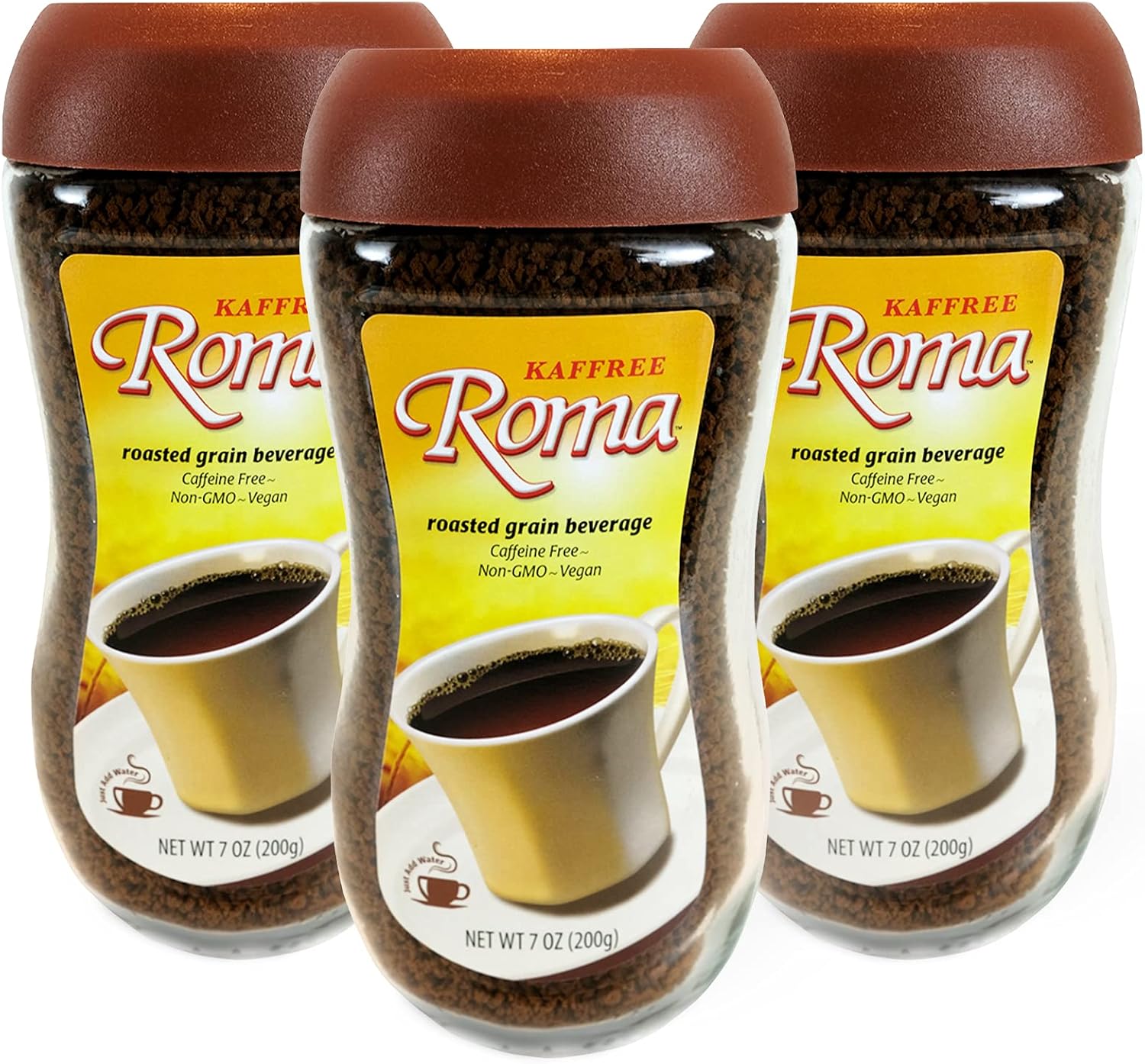 Kaffree Roma - Plant-Based - Original (7 oz.) (Pack of 3) - Non-GMO