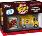 Funko Bitty Pop! Ride: Marvel - Deadpool and Chimichanga Truck - Collectable Vinyl Figure - Gift Idea - Official Merchandise - Toys for Kids & Adults - for Collectors and Display