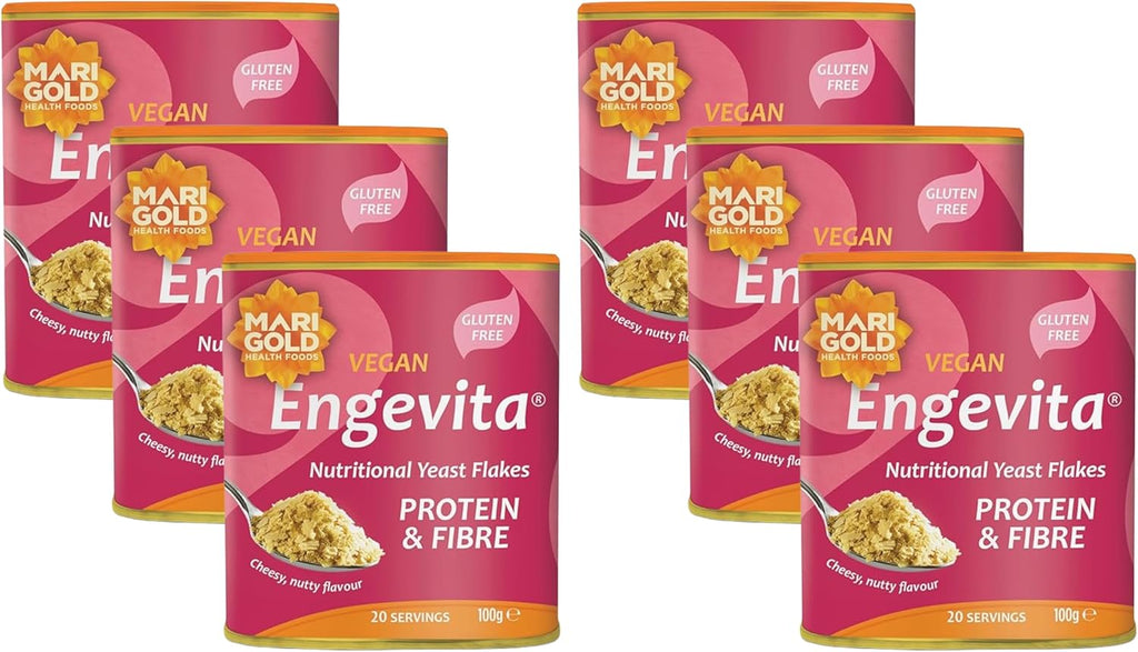 Marigold Engevita Nutritional Yeast Flakes (125g) - Pack of 6