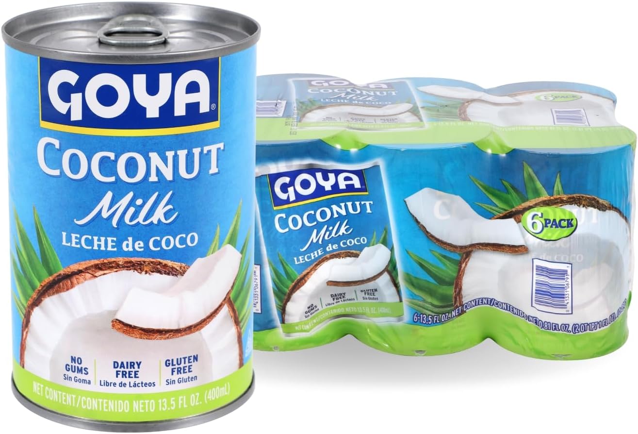 Goya Foods Coconut Milk, 13.5 Ounce (Pack of 6)
