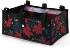 Walker Bag Under Seat for Four Wheel Rollator, Rollator Bag Tote Organizer Pouch Storage to Walkers for Senoirs, Walker Accessories (Bauhinia, medium)