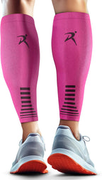 Rymora Calf Compression Sleeves Men Women - Leg Compression Sleeve Footless Socks - Shin Splint Relief Fitness Running