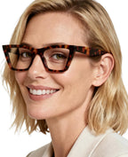 OCCI CHIARI Wide Reading Glasses Women Cat Eye Readers with Spring Hinge