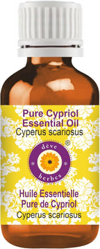 dève herbes Pure Cypriol Essential Oil (Cyperus scariosus) Steam Distilled 30ml (1 oz)