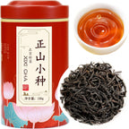 XIXICHA Lapsang Souchong Black Loose Leaf Tea Lapsang Souchong Zheng Shan Xiao Zhong Chinese Tea （100 cups）No Smokey from Fujian Wuyi Mountain Core Area（ 150g/5.29oz）正山小种 红茶 福建武夷山红茶