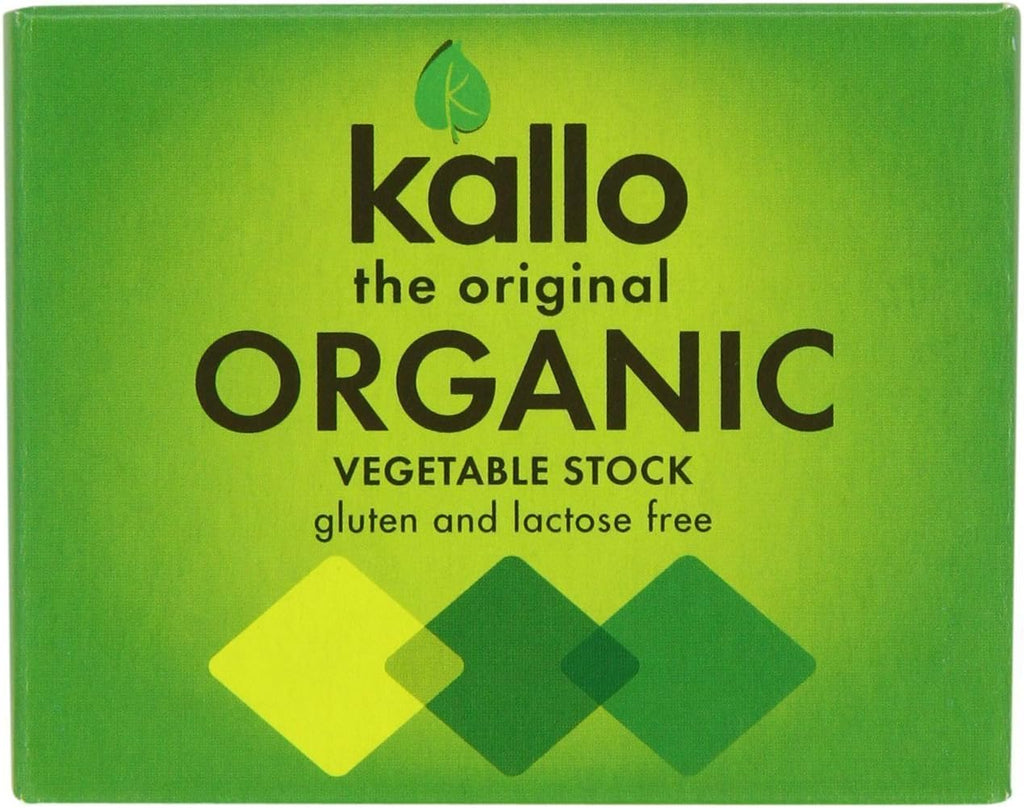 Kallo Organic Vegetable Stock Cubes 66G