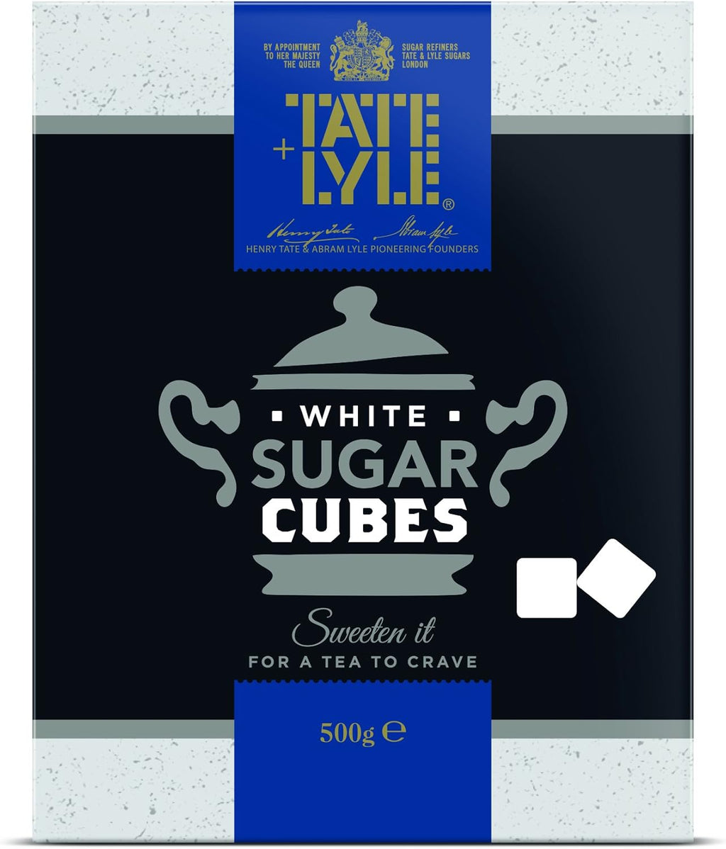 Tate & Lyle Fairtrade Small White Cube Sugar 500g