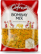 CoFresh Snacks, Indian Rice Sticks, Crunchy Mix of Noodles, Peas, Peanuts & Lentils, Savoury Indian Snacks, Britain's Favorite Indian Snack Brand, Vegetarian, Taste of India, 11oz (Bombay Mix)