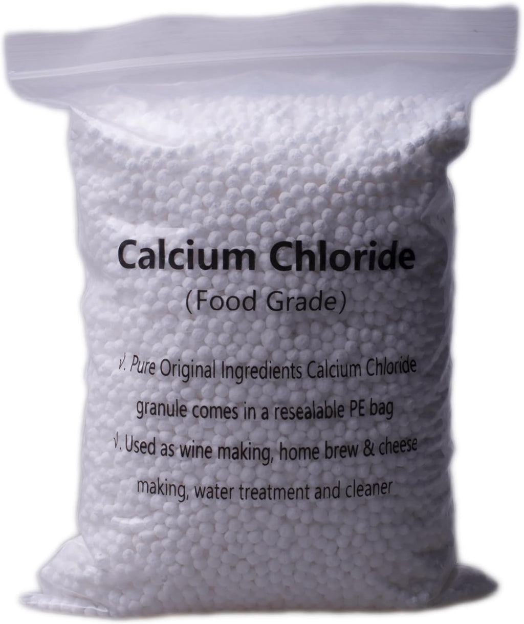 Calcium Chloride for Wine & Cheese Making, Home Brew, Pickle Vegetables Food Additive (8 Ounce)