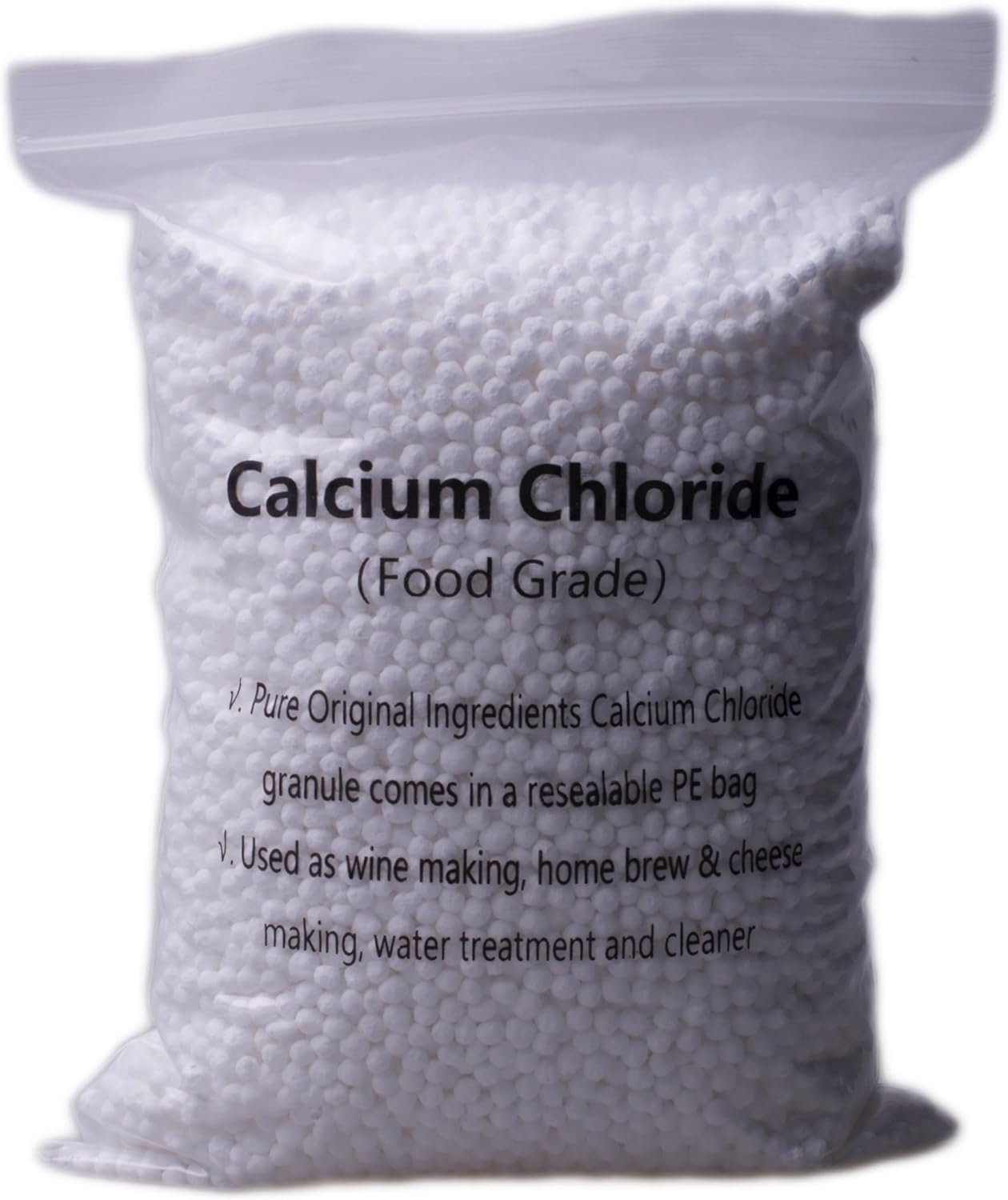 Calcium Chloride for Wine & Cheese Making, Home Brew, Pickle Vegetables Food Additive (8 Ounce)