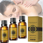 3 Bottle Abdominal Drainage Ginger Oil,Belly Drainage Belly Off Massage Oil Massage Liquid