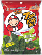 Tao Kae Noi Crispy Seaweed Chili & Lime, 1.12 oz (Pack of 6)