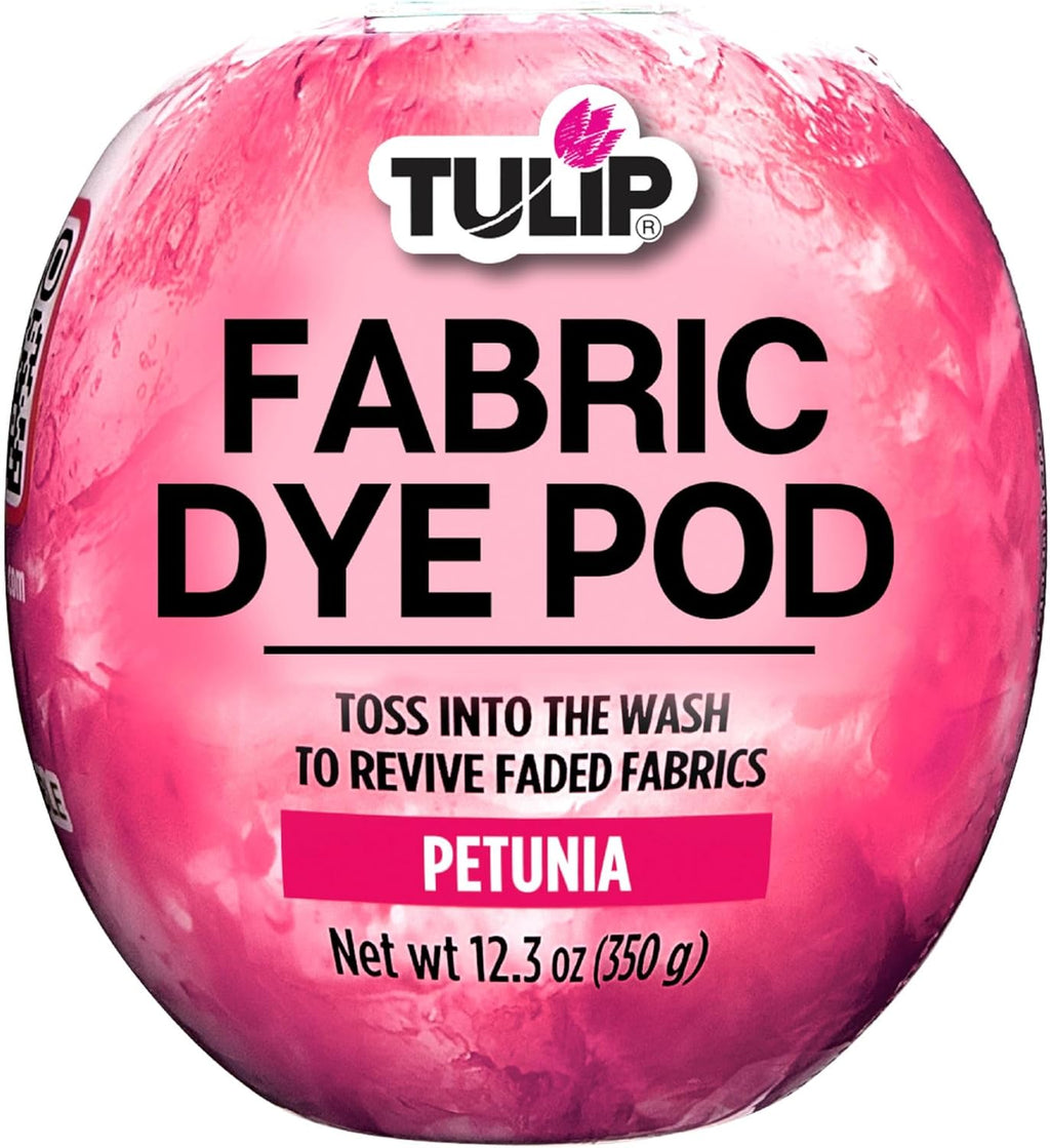 Tulip Fabric Dye Pod Petunia (Pink), Dye for Washing Machines