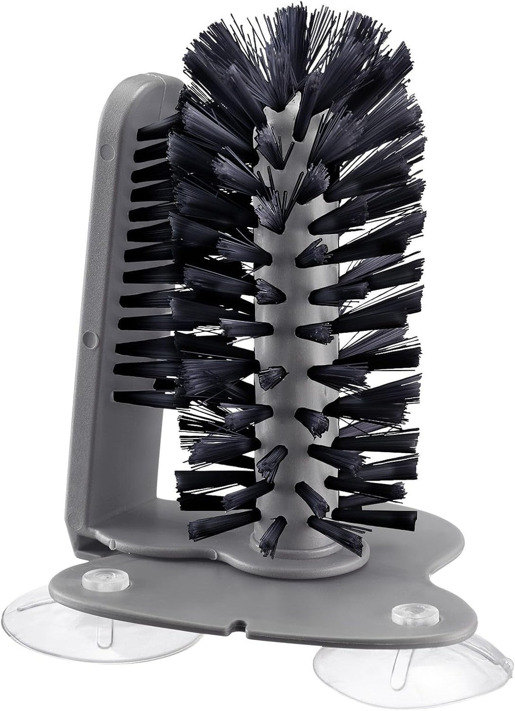 Westmark Glass Dish Brush with Suction Base - Practical Glass Brush for Effortless Cleaning of Glasses, No Slipping, Catering or Private Bar Accessories - BPA Free