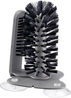 Westmark Glass Dish Brush with Suction Base - Practical Glass Brush for Effortless Cleaning of Glasses, No Slipping, Catering or Private Bar Accessories - BPA Free