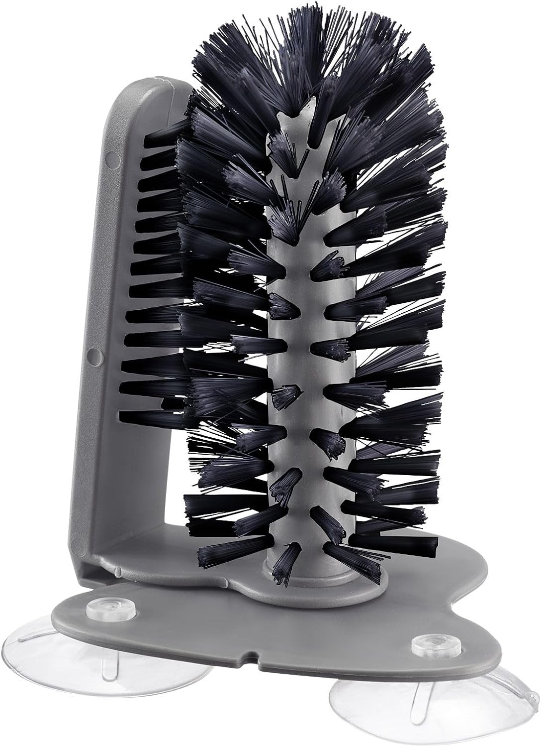 Westmark Glass Dish Brush with Suction Base - Practical Glass Brush for Effortless Cleaning of Glasses, No Slipping, Catering or Private Bar Accessories - BPA Free
