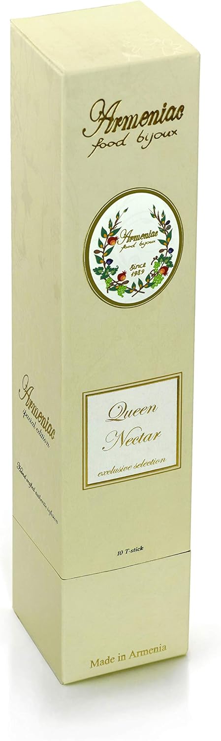 Armeniac Queen Nectar – 100% Natural Wild Crafted Loose Leaf Herbal Tea in a T-Stick | Premium – Wellness – Artisan – 10 Single Serve Steeps T-Sticks