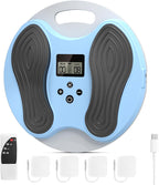 EMS Foot Massager for Neuropathy,NMES Foot Circulation Stimulator for Pain Relief, Plantar Fasciitis & Muscle Recovery,TENS Unit Muscle Stimulator with 4 Electrode Pads,10 Modes 20 Intensities